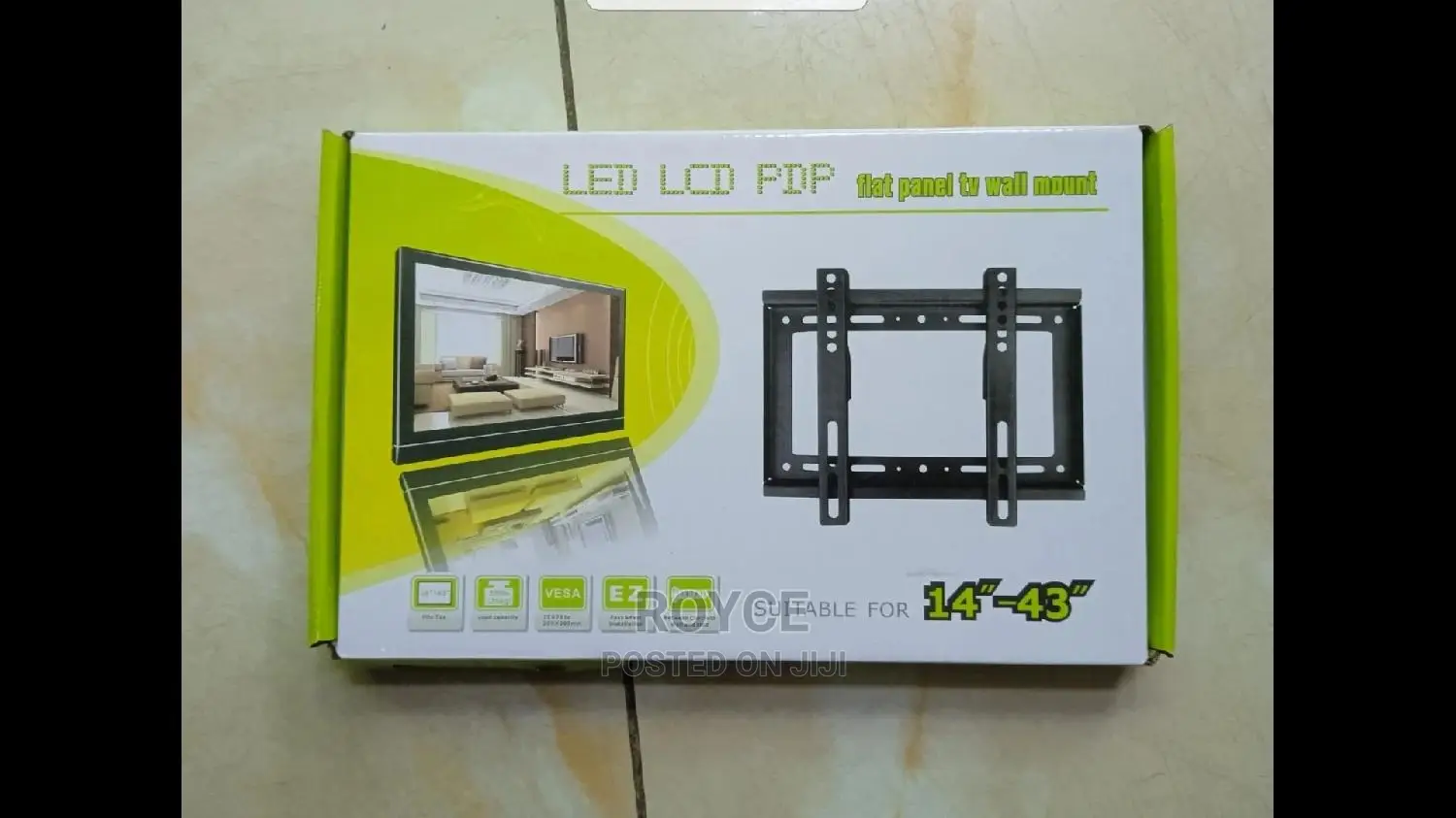 14 - 43 Inch Flat Panel TV Wall Bracket