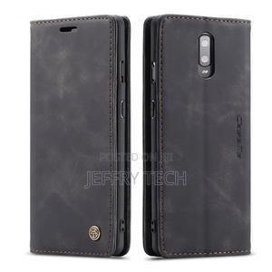 Flip Oneplus 7 Leather Wallet Case Black - thumbnail 2