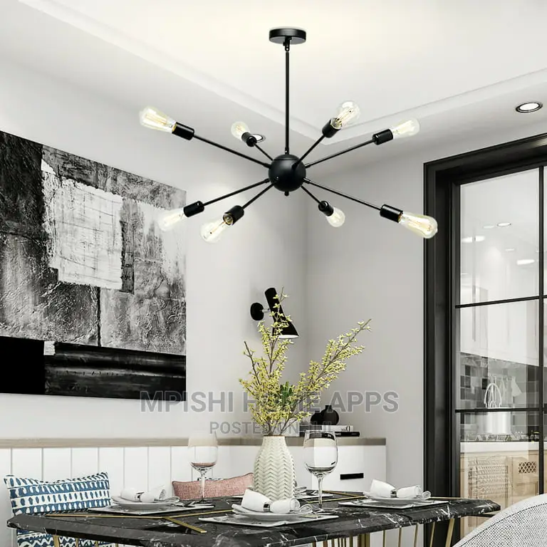 8 Arm Pendant Lights