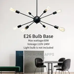 8 Arm Pendant Lights