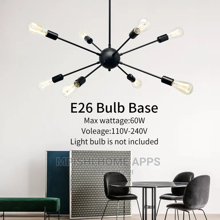 8 Arm Pendant Lights