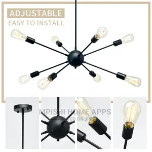 8 Arm Pendant Lights