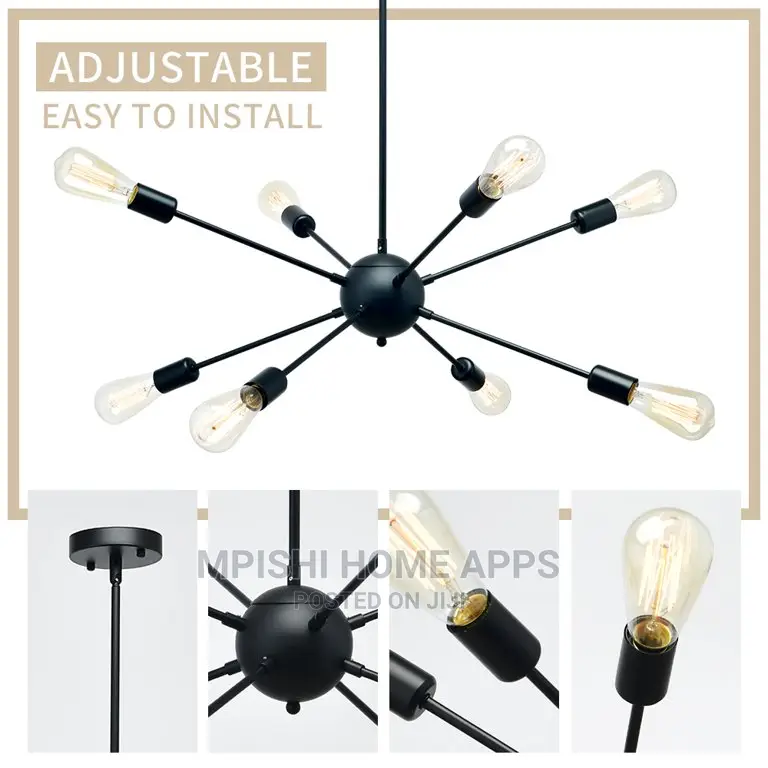8 Arm Pendant Lights
