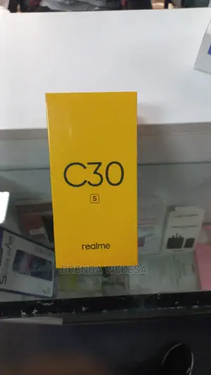 New Realme C30s 64 GB Black