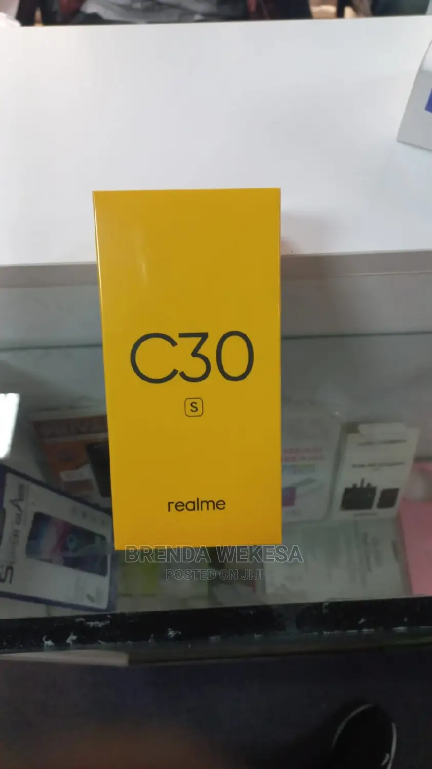 New Realme C30s 64 GB Black
