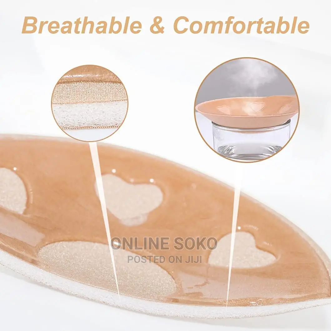 Women Reusable Rabbit Ear Silicone Breast Lift Nipple Covers