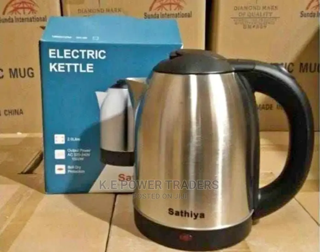 Stainless Steel Body Cordless Electric Kettle