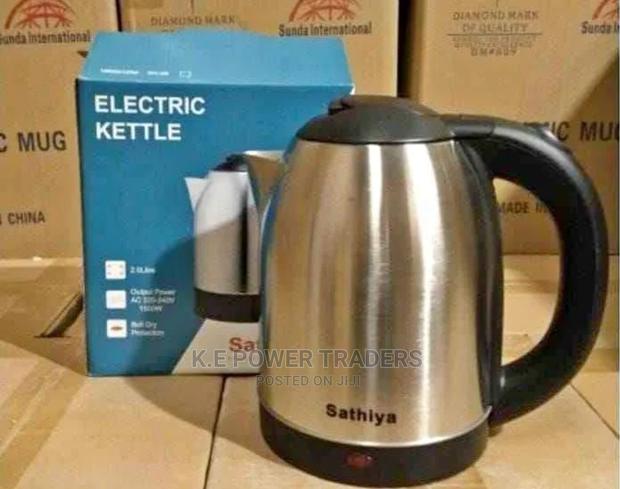 Stainless Steel Body Cordless Electric Kettle - main view