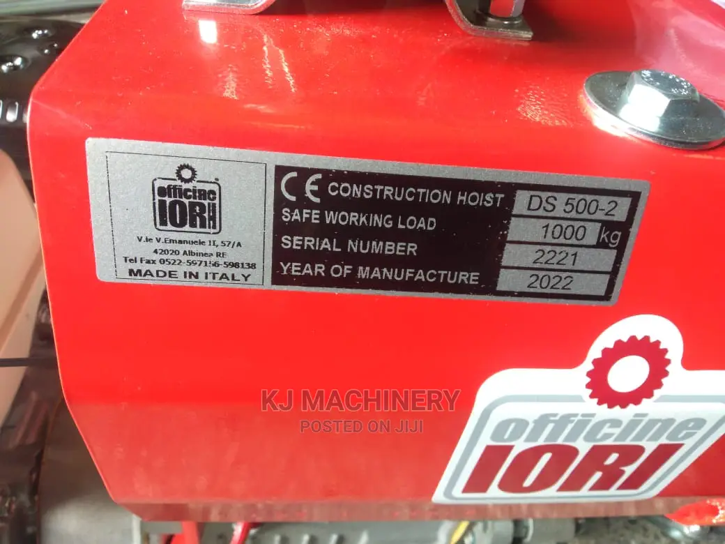 Half Tonne Honda Engine Petrol Concrete Hoist