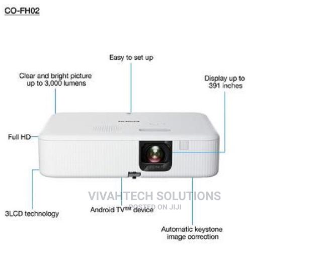 Co-Fh02 Epson Projector (3000lumens) Smart `"