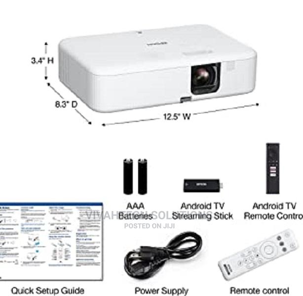 Epson Co-Fh02 3000 Lumens Smart Projector , Fh02 >>