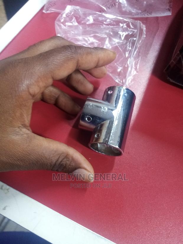 Chrome Pipe T Joint 1" - main view