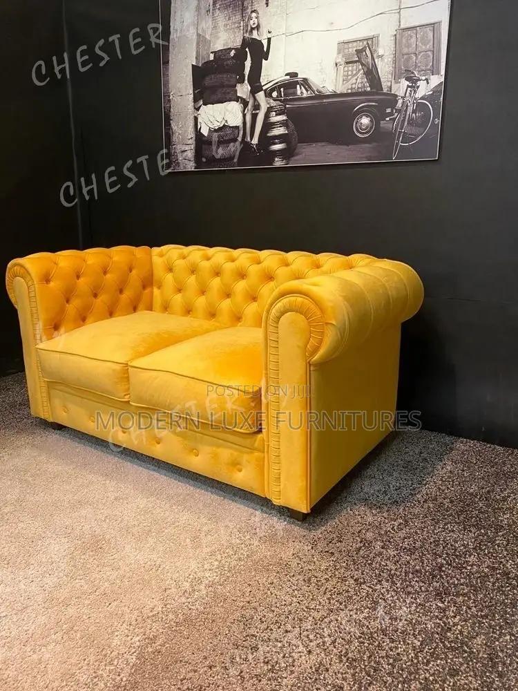 3 Seater Classic Chesterfield Sofa