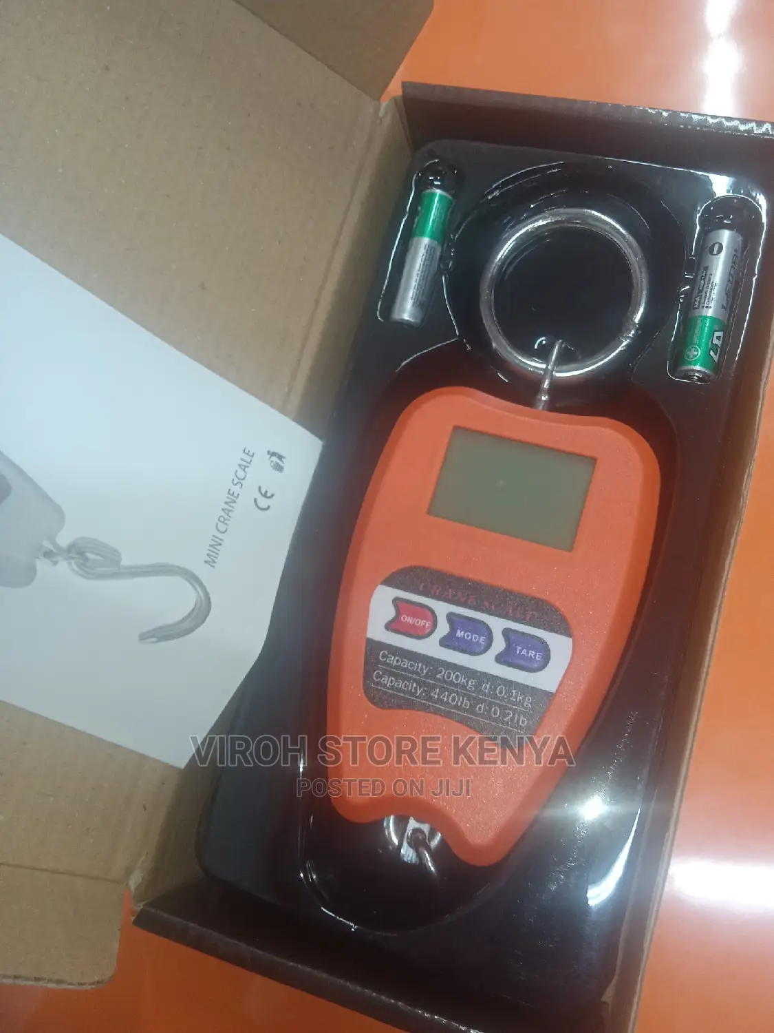 Hanging Scale Max 200kgs Digital Scale