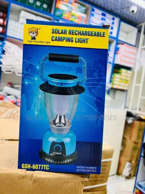 Solar Recheargeable Camping Light
