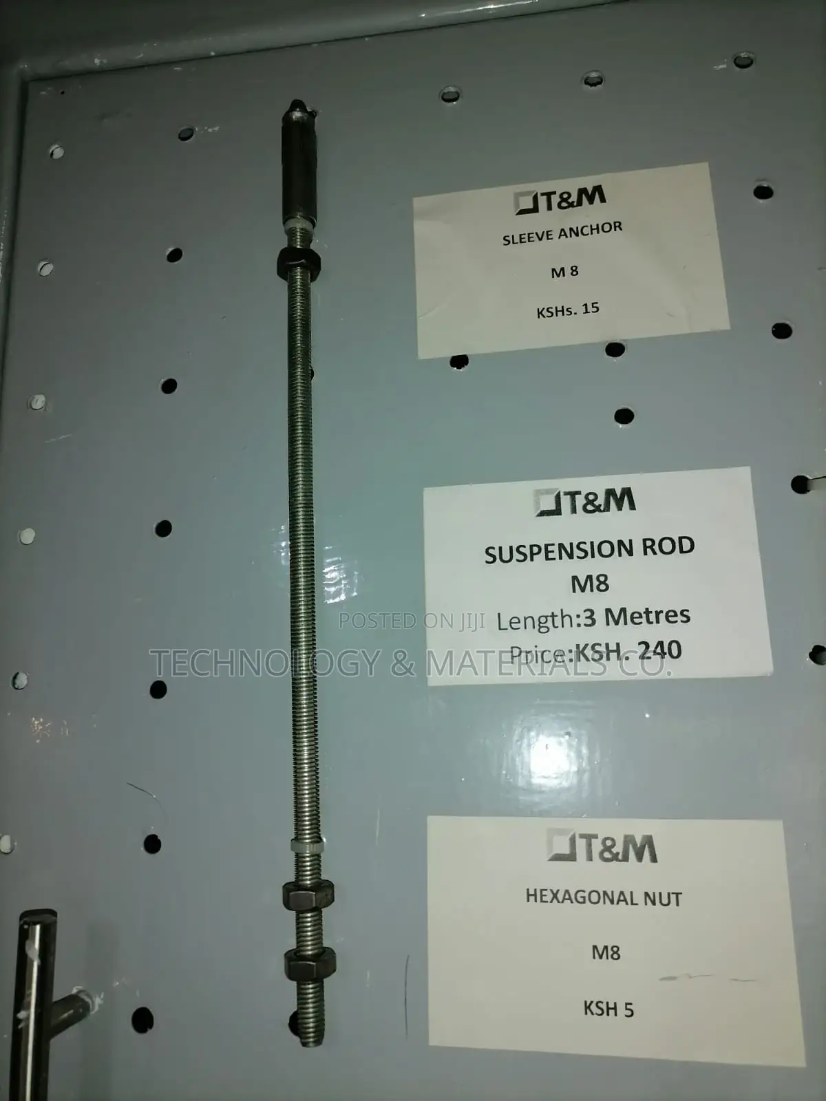 Threaded Rod M8 (3metres)