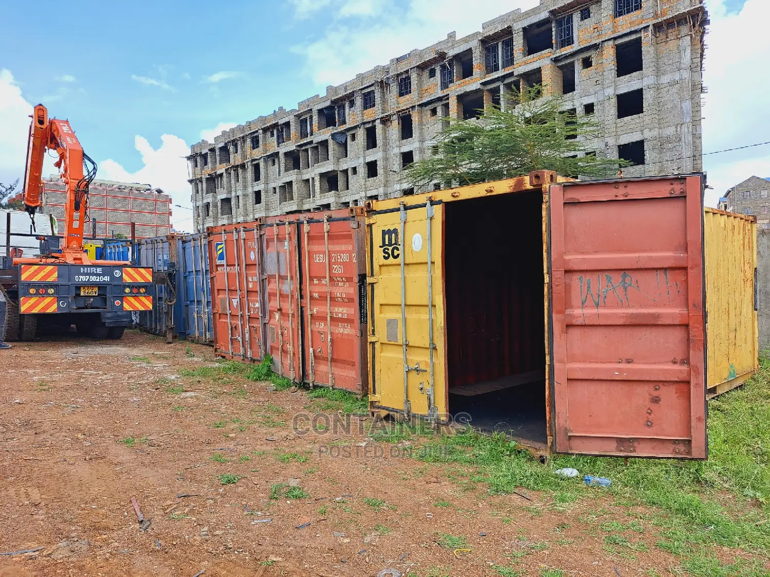 20ft Containers Restocked