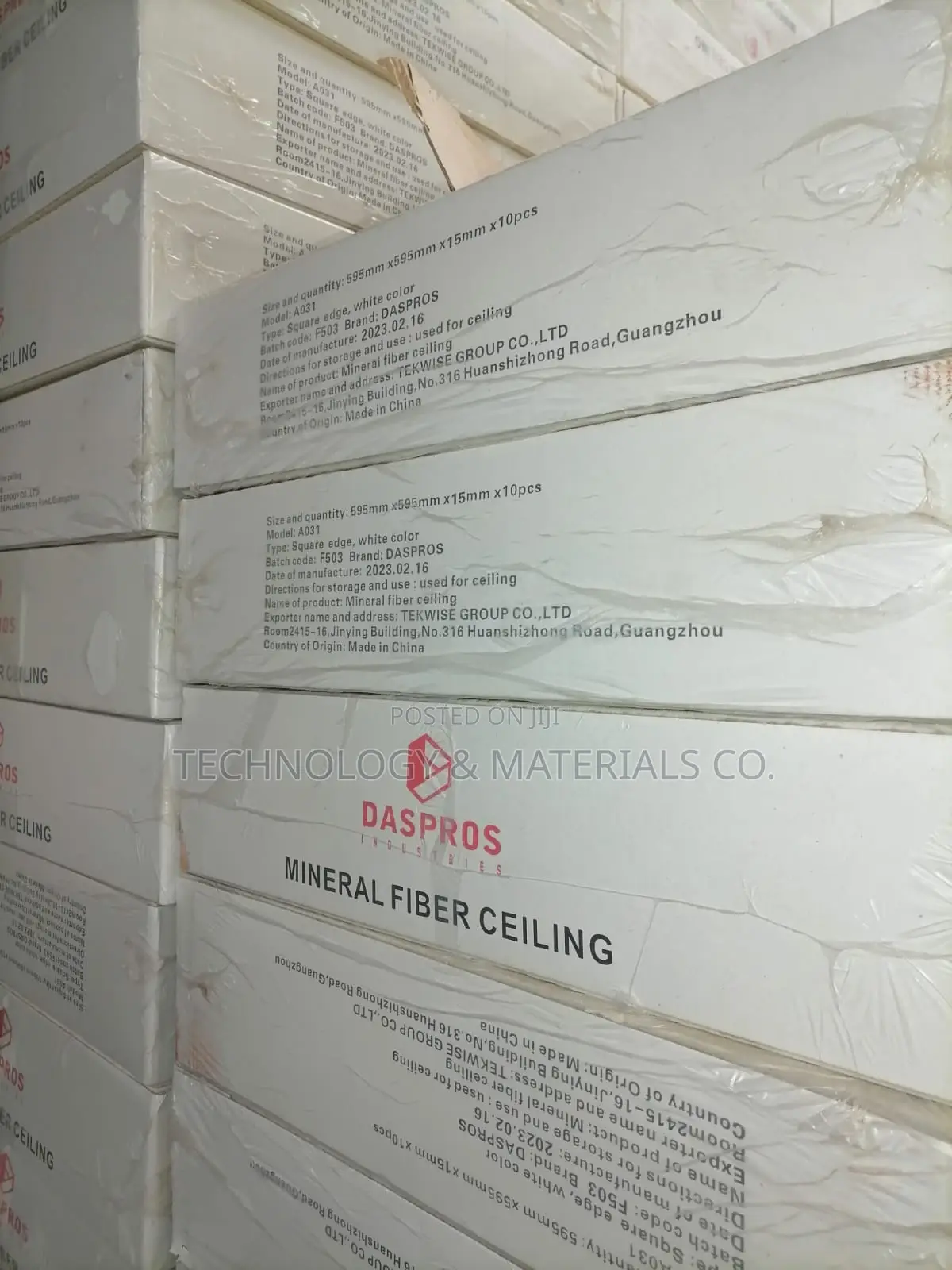Acoustic Ceiling 15mm (600*600mm)
