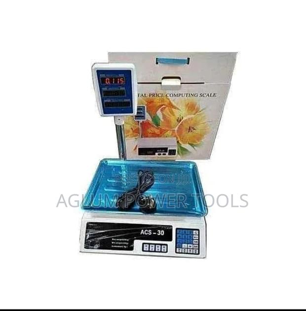 Acs 30 Digital Scale - main view