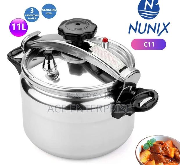11 Litres Pressure Cooker Non Explosive - main view
