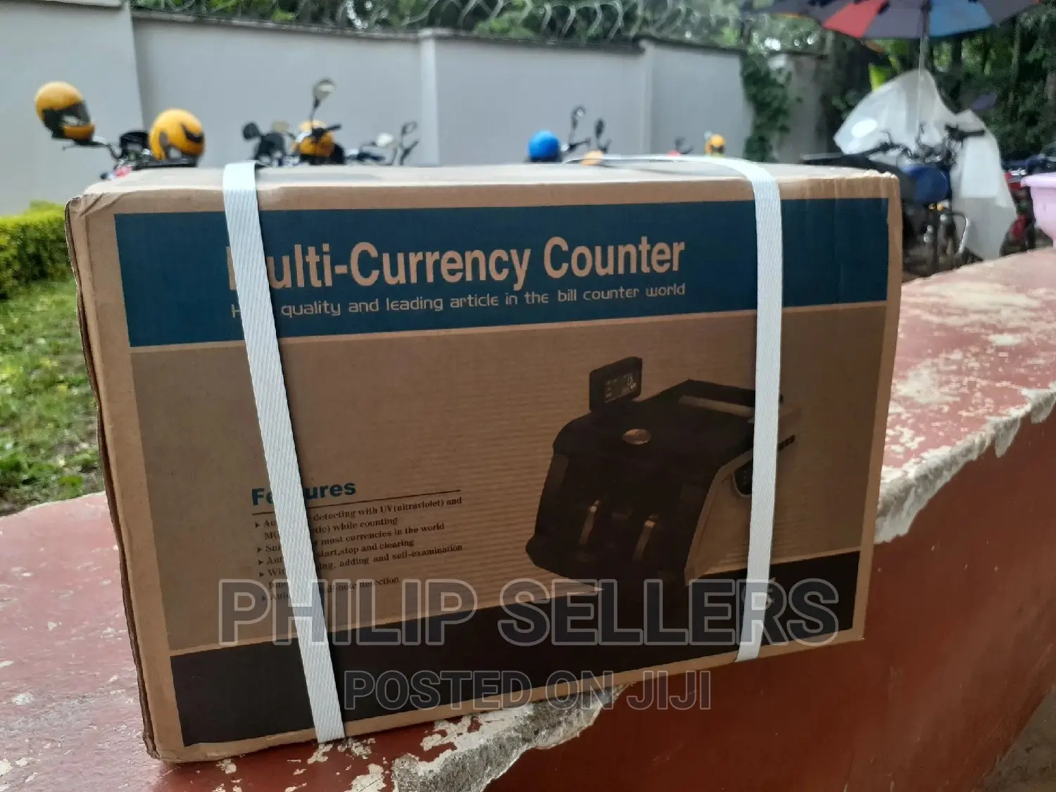 Currency Fake Note Detection Cash Money Counting Machine
