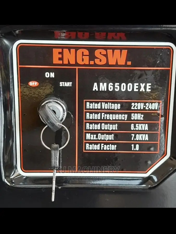 6.5kva Astramilano Generator