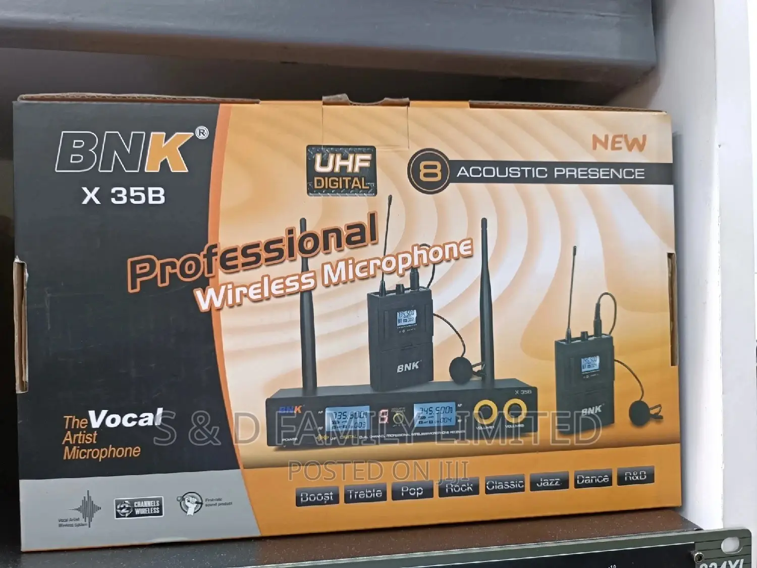 BNK Tie Microphone Wireless X35B