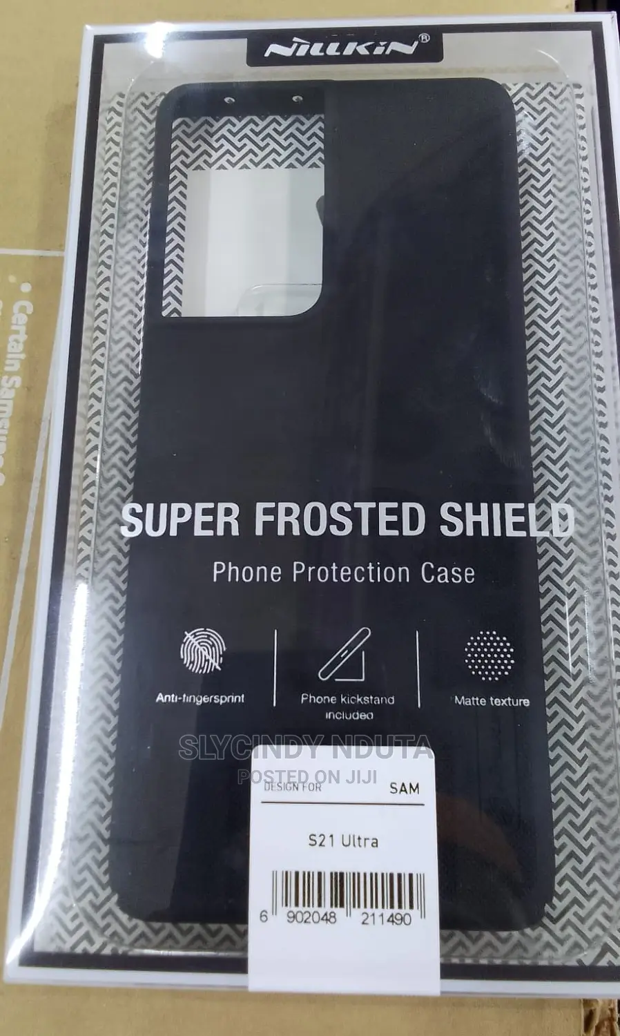 Nilkin Super Frosted Shield Protector Case for S21