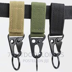 Tactical Gear Utility Webbing Belt Key Chain - thumbnail 2