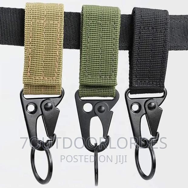 Tactical Gear Utility Webbing Belt Key Chain - main view