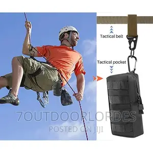 Tactical Gear Utility Webbing Belt Key Chain