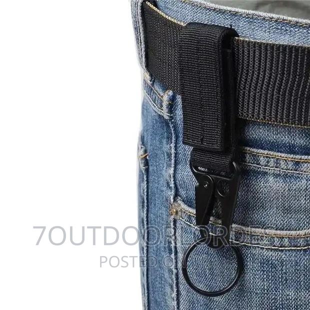 Tactical Gear Utility Webbing Belt Key Chain - thumbnail 8