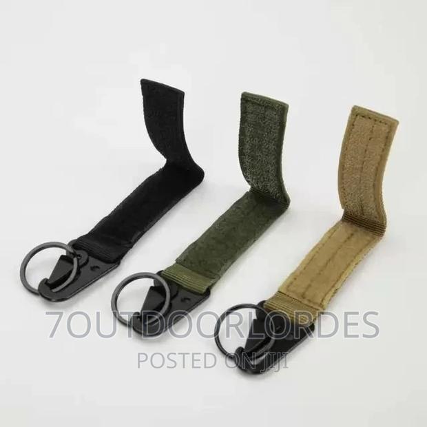 Tactical Gear Utility Webbing Belt Key Chain - thumbnail 10
