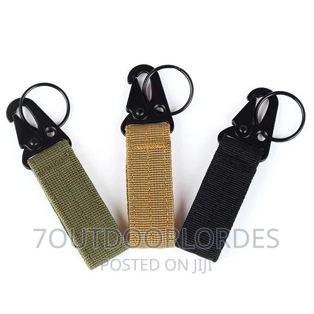 Tactical Gear Utility Webbing Belt Key Chain - thumbnail 11