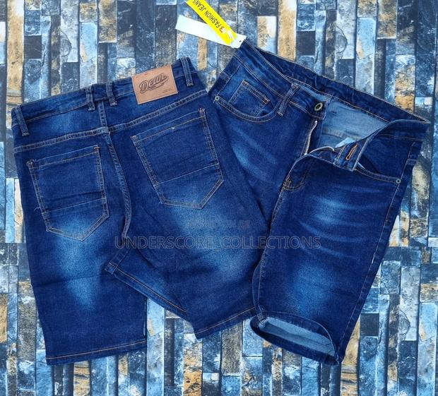 High-End Unisex Denim Shorts - thumbnail 2