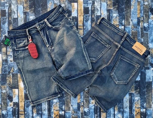 High-End Unisex Denim Shorts - thumbnail 8