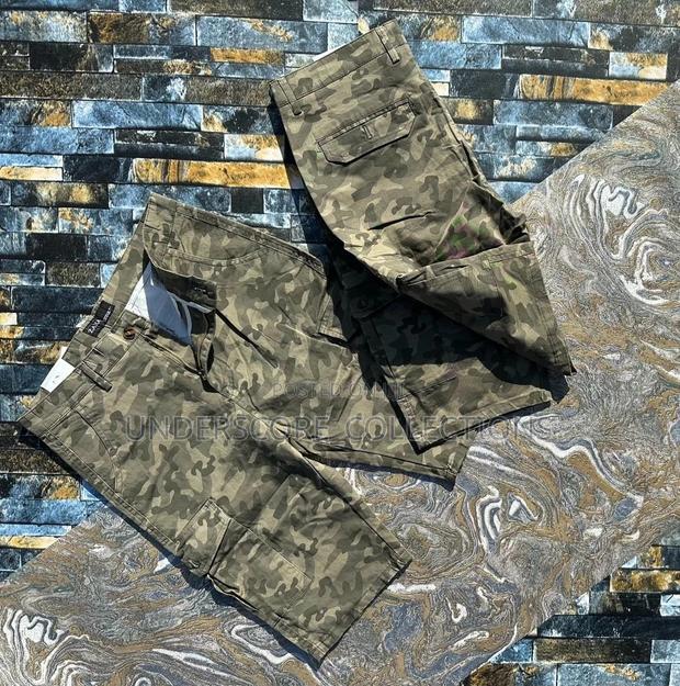 High-End Unisex Camouflage Side Pocket Shorts - thumbnail 7