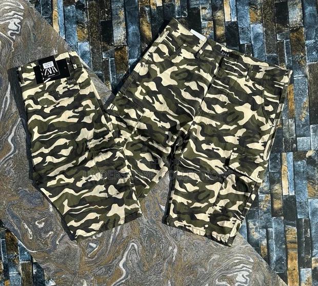 High-End Unisex Camouflage Side Pocket Shorts - thumbnail 8