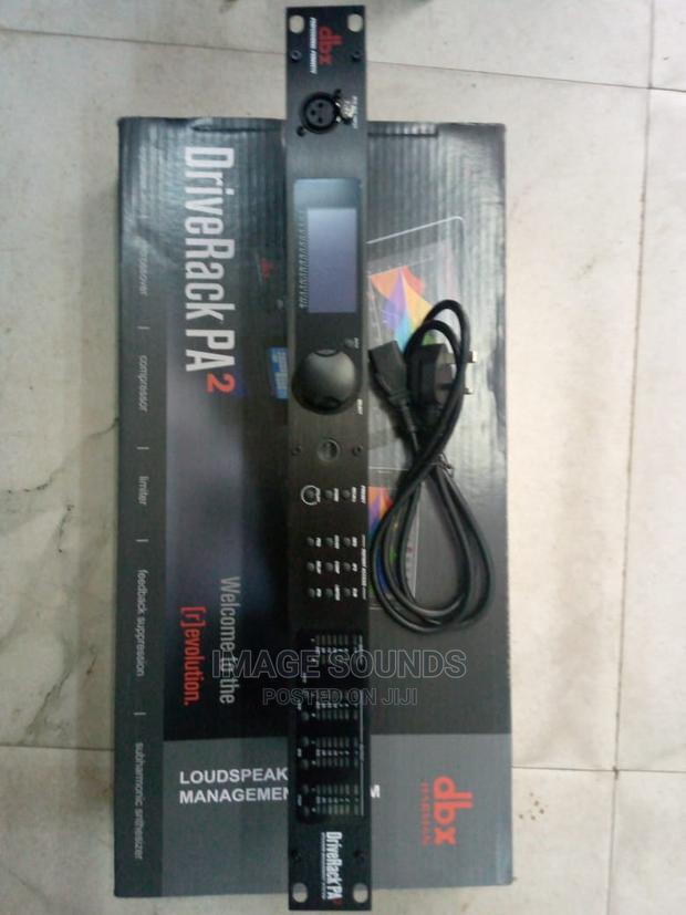 PA 2 Driverack DBX - main view