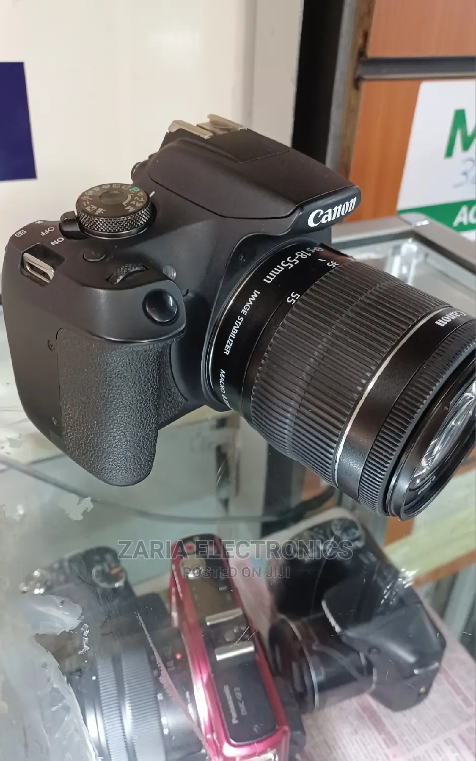 Canon 2000d Used With 18-55 Lens,Battery, Charger Strap