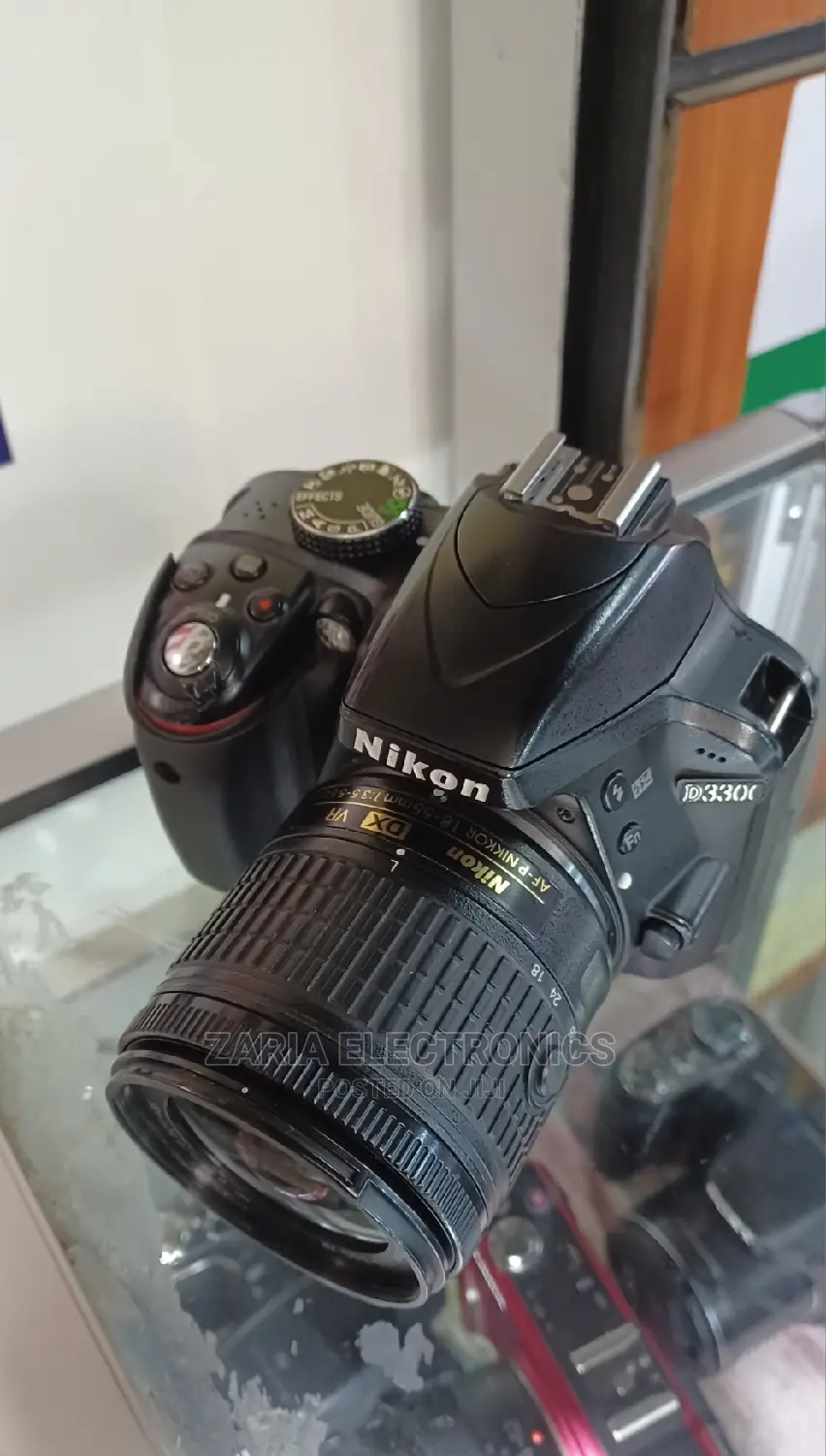 Nikon D3300 Used With Battery, Charger, Lens and Strap