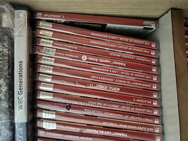 Nintendo Switch Games - main view