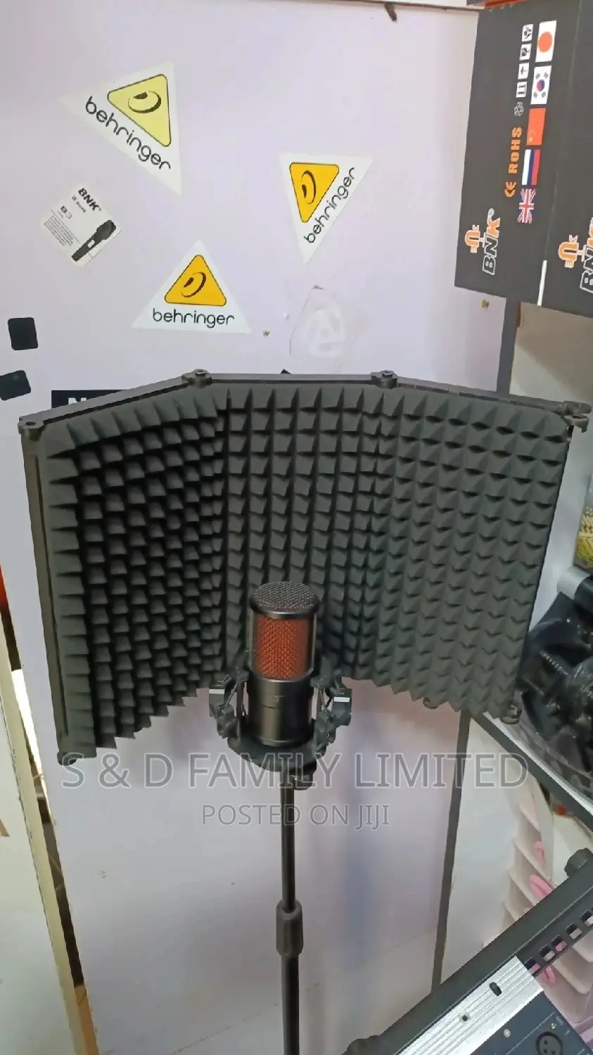3 Panel Studio Isolation Booth