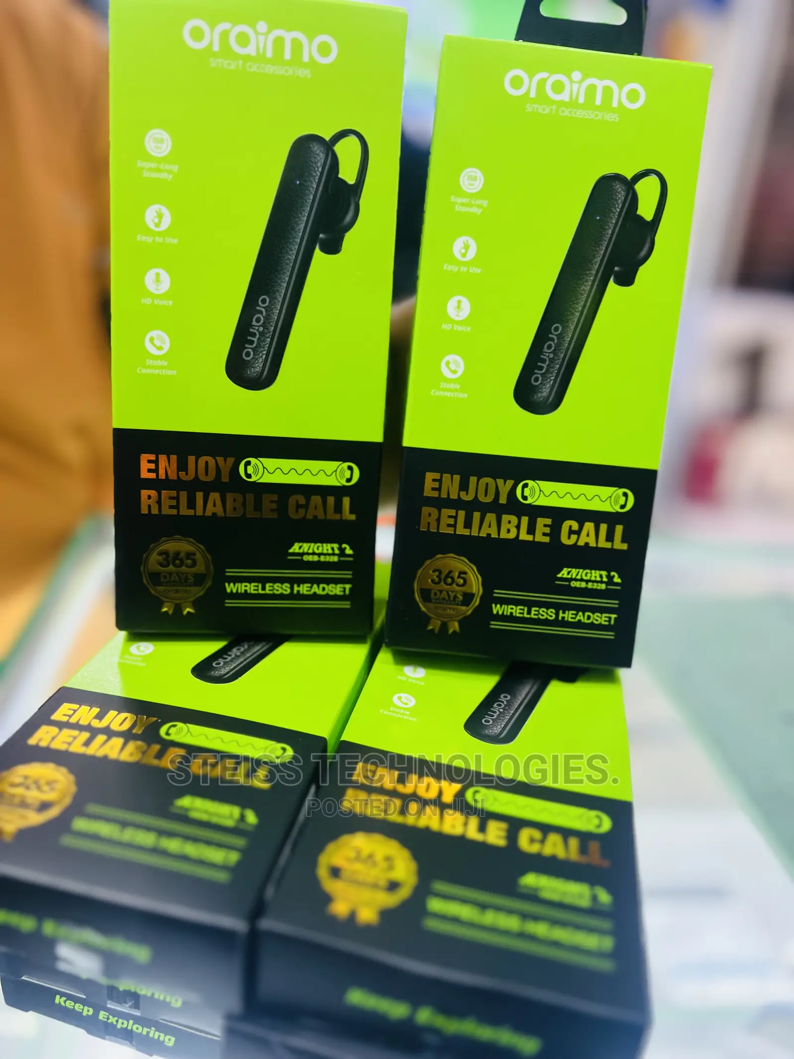 Knight 2 Oraimo Wireless Headset.