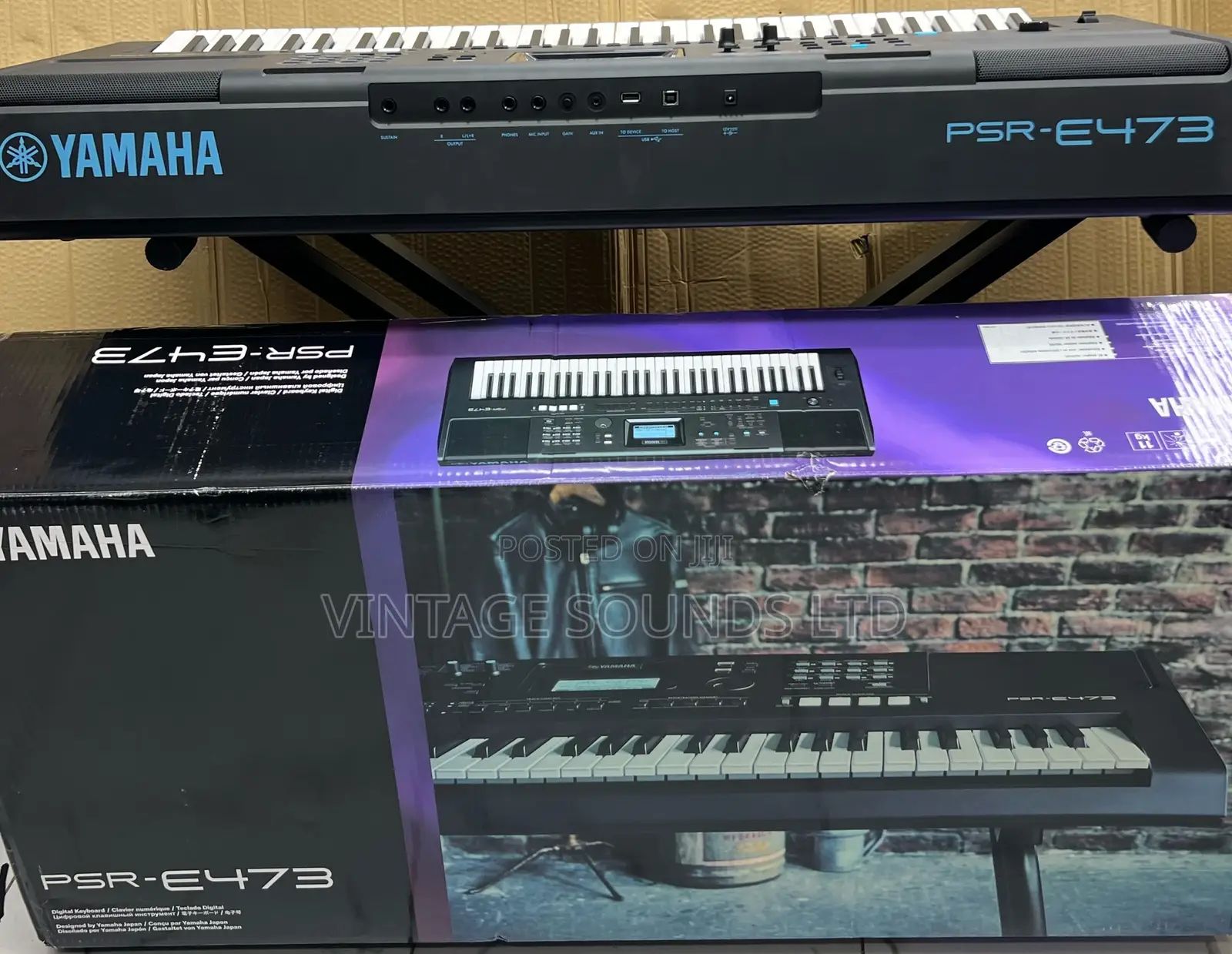 Yamaha PSR-E473 61-Key Portable Keyboard