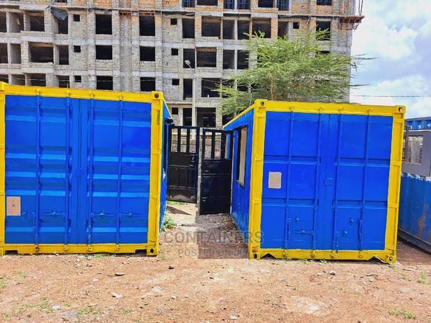 20ft Container Offices - Still in Progress - main view