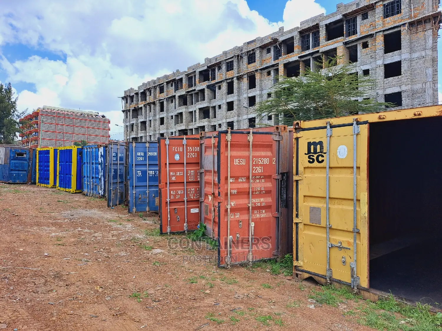 20ft Standard Containers Available -Clean Units Available
