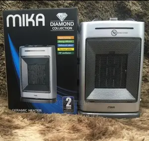 Mika - Ceramic Heater, 750w-1500w - Silver