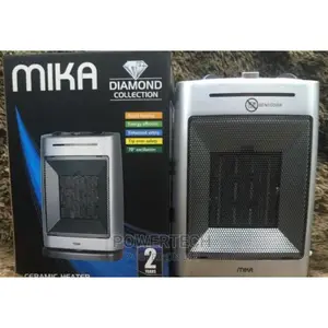 Mika MH201 - Ceramic Heater, 750w-1500w - Silver
