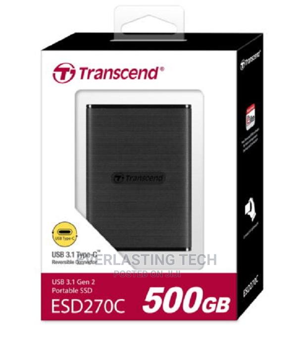 Transcend ESD270C Portable External SSD 500GB